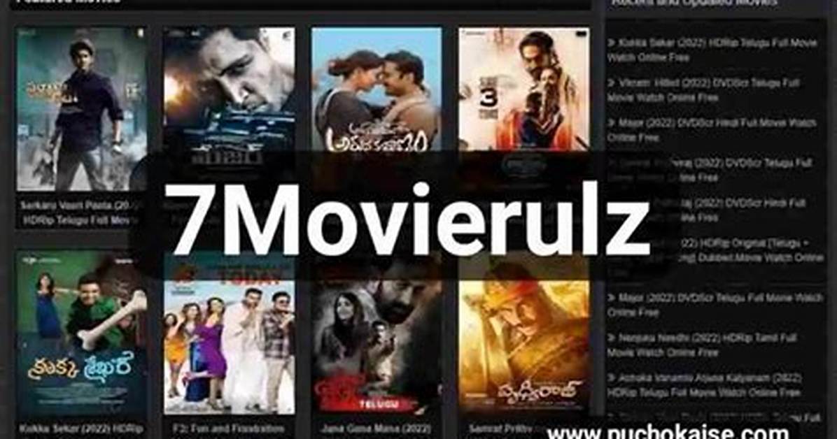 7Movierulz Telugu 2023: a Comprehensive Guide to Streaming Telugu Movies