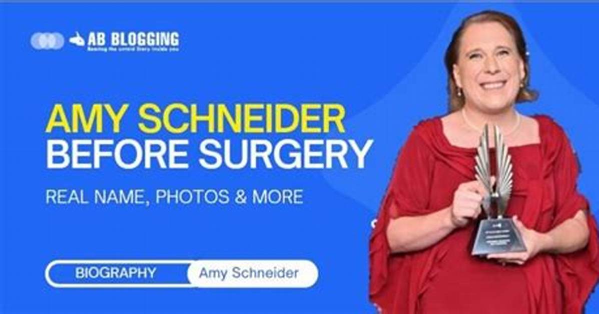 Amy Schneider's Journey Before Gender Confirmation Surgery: Resilience and Inspiration