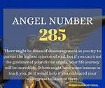 Angel Number 285 Meaning and Significance