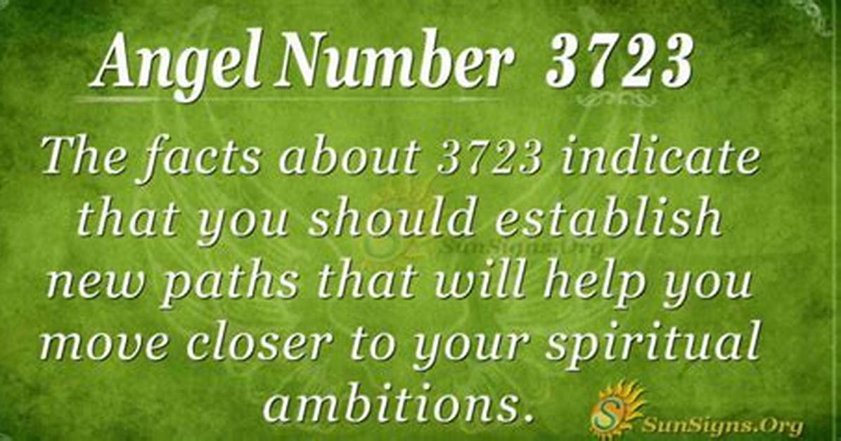 Angel Number 3723 Meaning: Boosting Your Commitment