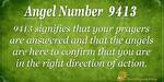 Angel Number 9413 Meaning - Why Do You Keep Seeing 9413? 9413 Spiritual Significance Only for You ·