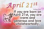 April 21 Famous Birthdays - Sunsigns. Org |