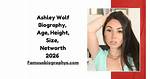 Ashley Haas- Wiki, Age, Height, Net Worth, Boyfriend, Ethnicity ·