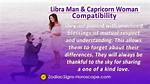 Capricorn Woman and Libra Man