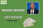 David Gergen Net Worth 2024