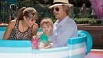 David Spade and Julie Bowen