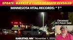 David West Mn Twins Cause of Death