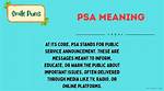 Decoding Psa: What Does Psa Stand for on Social Media?