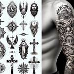 Discover Enchanting Men's Religious Tattoo Designs