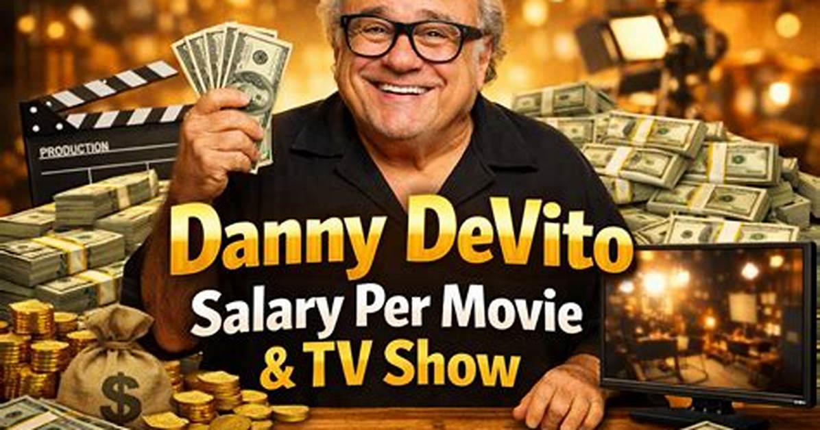 Discover the Hidden Wealth of Danny Devito: Unlocking Financial Secrets
