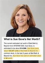Discover the Net Worth of Sue Gove, Bath and Beyond Ceo