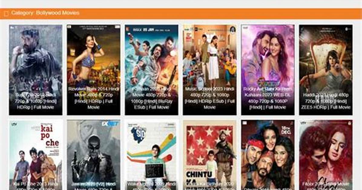 Explore the Best Sites for Downloading Bollywood Movies