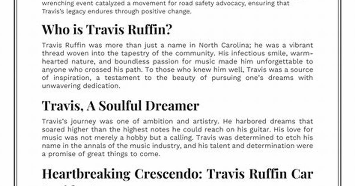 Exploring the Life and Legacy of Travis Barkers