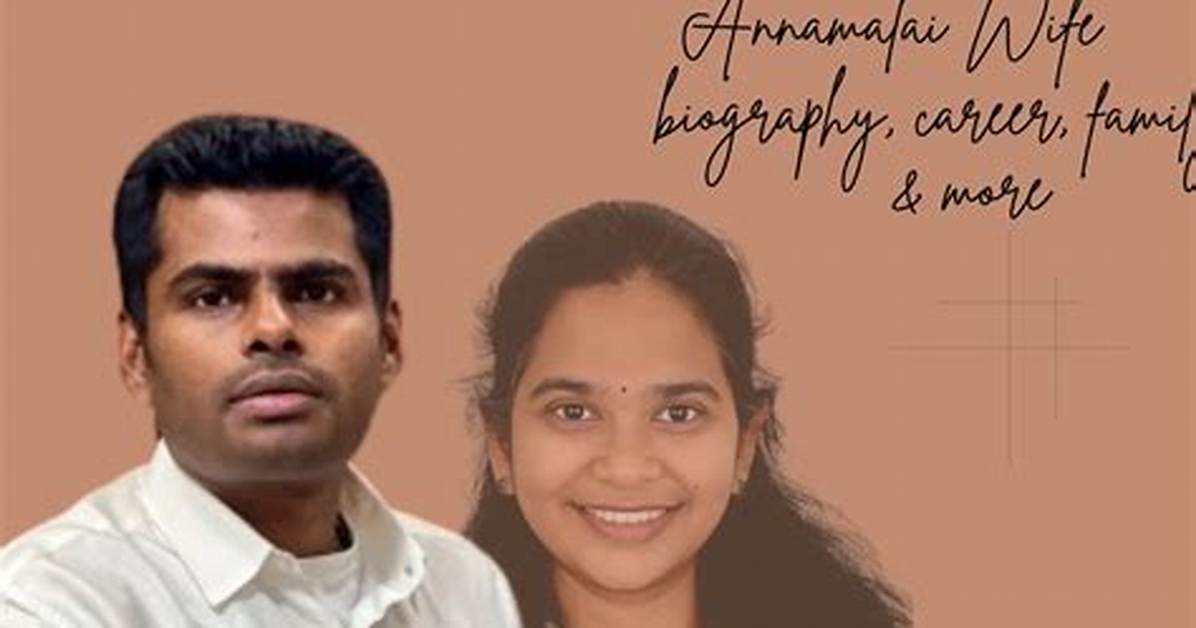 Find out: Annamalai's Wife's Age Revealed