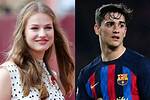 Gavi: the Princess of Spain on the Football Field