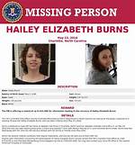 Hailey Burns Missing Case Update