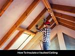 How Do You Insulate a Vaulted Ceiling with Exposed Beams?