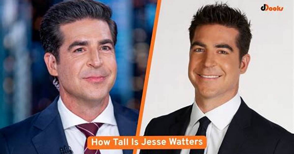 How Tall Is Jesse Watters on the Five? Height in Feet and Weight |