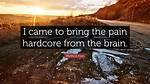 I Came to Bring the Pain: a Journey of Resilience and Strength