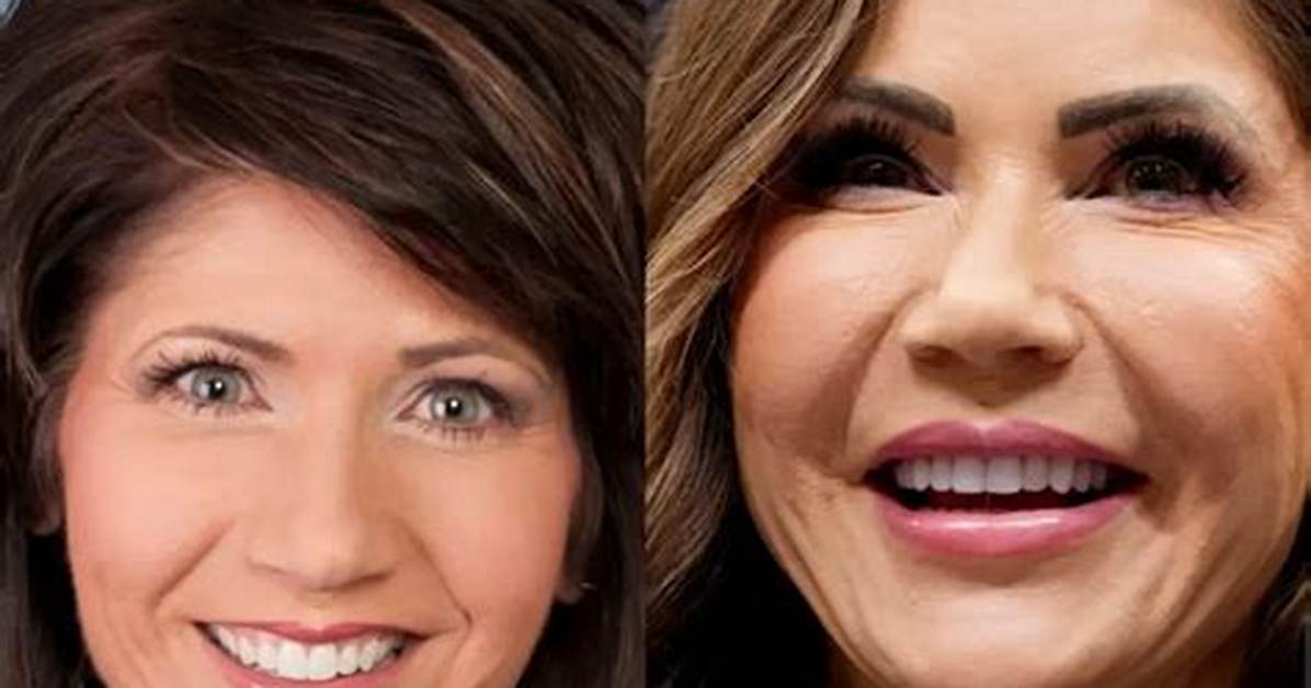 Inside Kristi Noem's "Before and After"