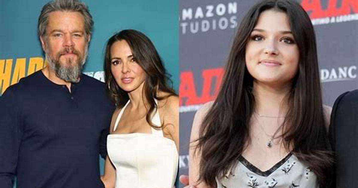 Isabella Damon: the Life and Journey of Matt Damon's Daughter