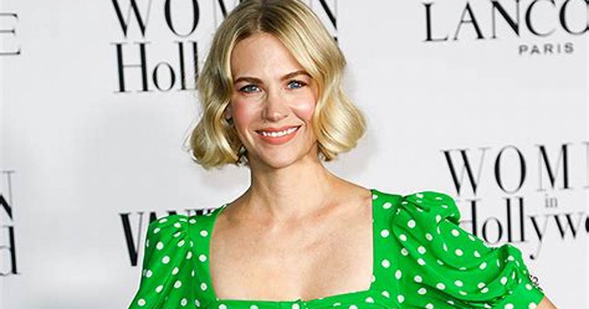 January Jones Wears Purple Bikini at Home: Photo Hollywood Life