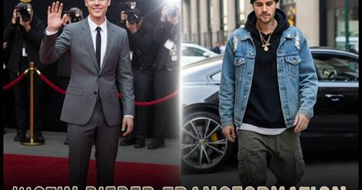 Justin Bieber's Transformation Journey: the Weight Loss That Shocked Fans