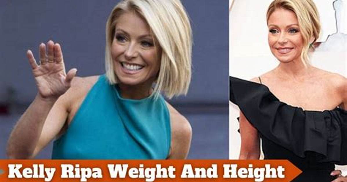 Kelly Ripa Height | Jblogx