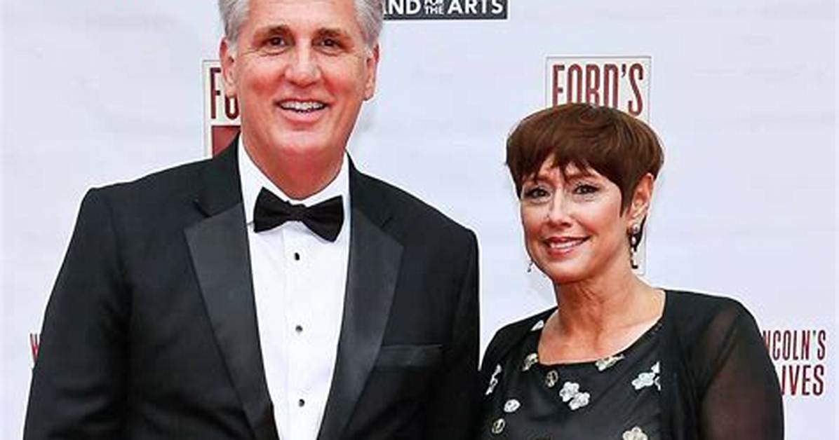 Kevin Mccarthy's Wife's Net Worth Revealed