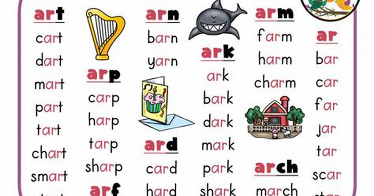 List of Words Containing 'Arn'