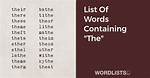 List of Words Containing 'Mater'