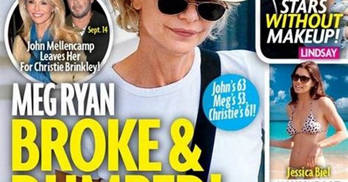 Meg Ryan Dumped and Broke Blames Botched Plastic Surgery?