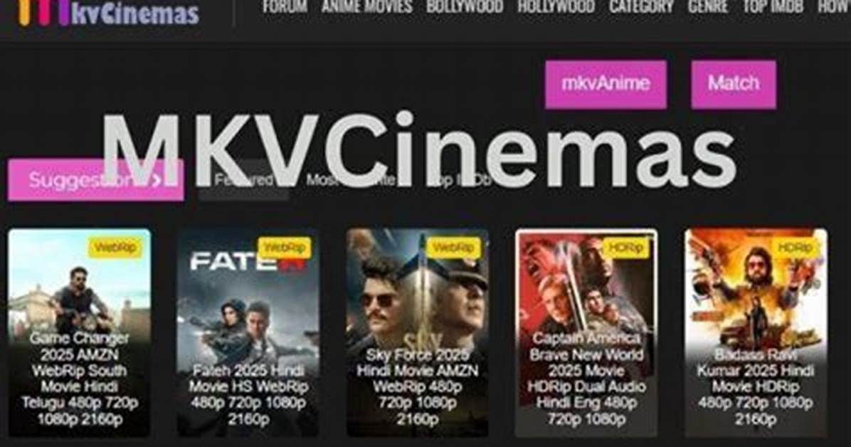 Mkvcinemas. Com: Your Ultimate Destination for Movie Streaming
