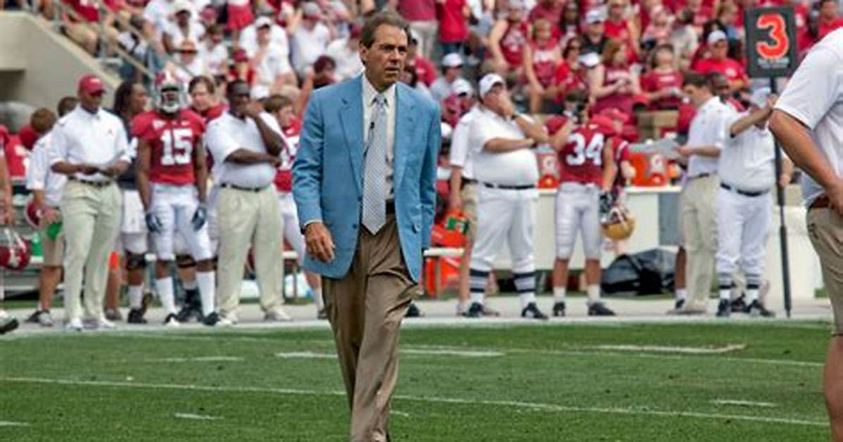 Nicholas Saban Jr: the Legendary Football Coach
