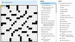 Nyt Crossword Clue Answers for September 1 2023