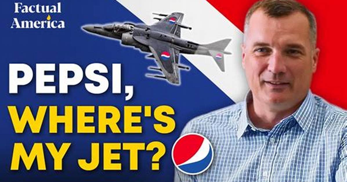 Pepsi, Where's My Jet? the Todd Hoffman Saga