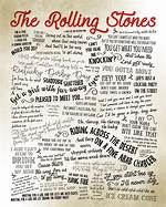 Rolling Stones’shappy Lyrics