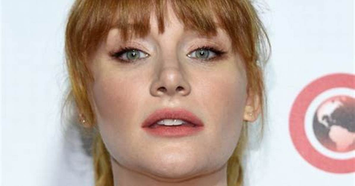 Stunning Without Makeup: Bryce Dallas Howard's Natural Beauty