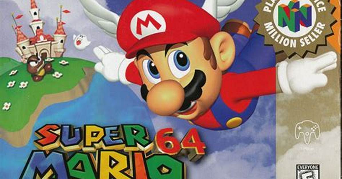 Super Mario 64 (1996) for Nintendo Dsi - Ds Homebrew Games (Platform)