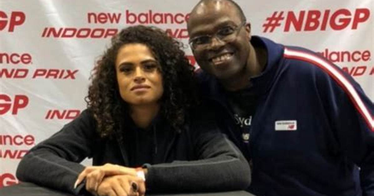 Sydney Mclaughlin's Parents Embrace Andre Levrone Jr.