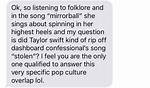 Taylor Swift or Dashboard Confessional Lyric? a Quiz