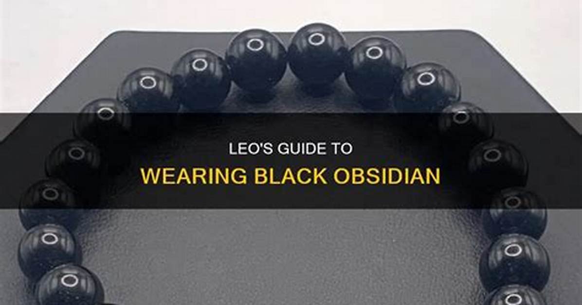 The Birthstone of Ebony Obsidian: a Guide to Meaning, History, and Healing Properties