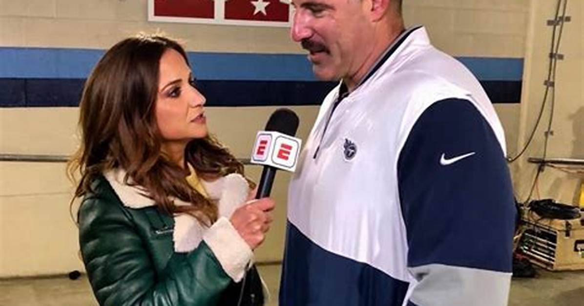 The Sports Reporter Who Supports Her Coach Husband