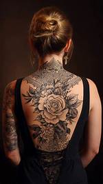 The Stunning Art of Beautiful Full Back Tattoos for Women