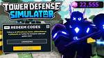 Tower Defense Codes (September 2022)