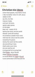 Uncover Captivating Christian Bio Ideas