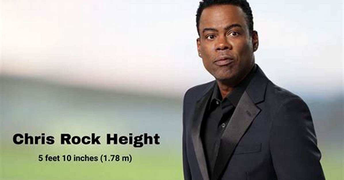 Unlock the Secrets: Chris Rock's Height Unveiled