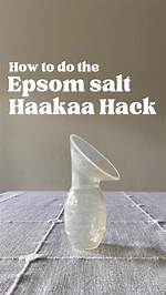 Unlocking the Secrets: the Haakaa Epsom Salt Trick for New Moms