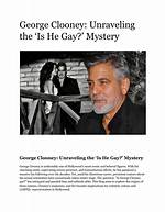 Unraveling the Mystery: Does George Clooney Have Dual Citizenship?