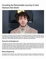 Unveiling the Journey of Jack Harlow: a Deep Dive into His Life and Career